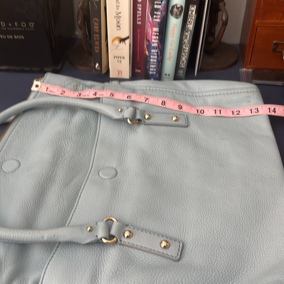 Kate Spade Light Blue Pebble Hill Shoulder Bag - Picture 10 of 13
